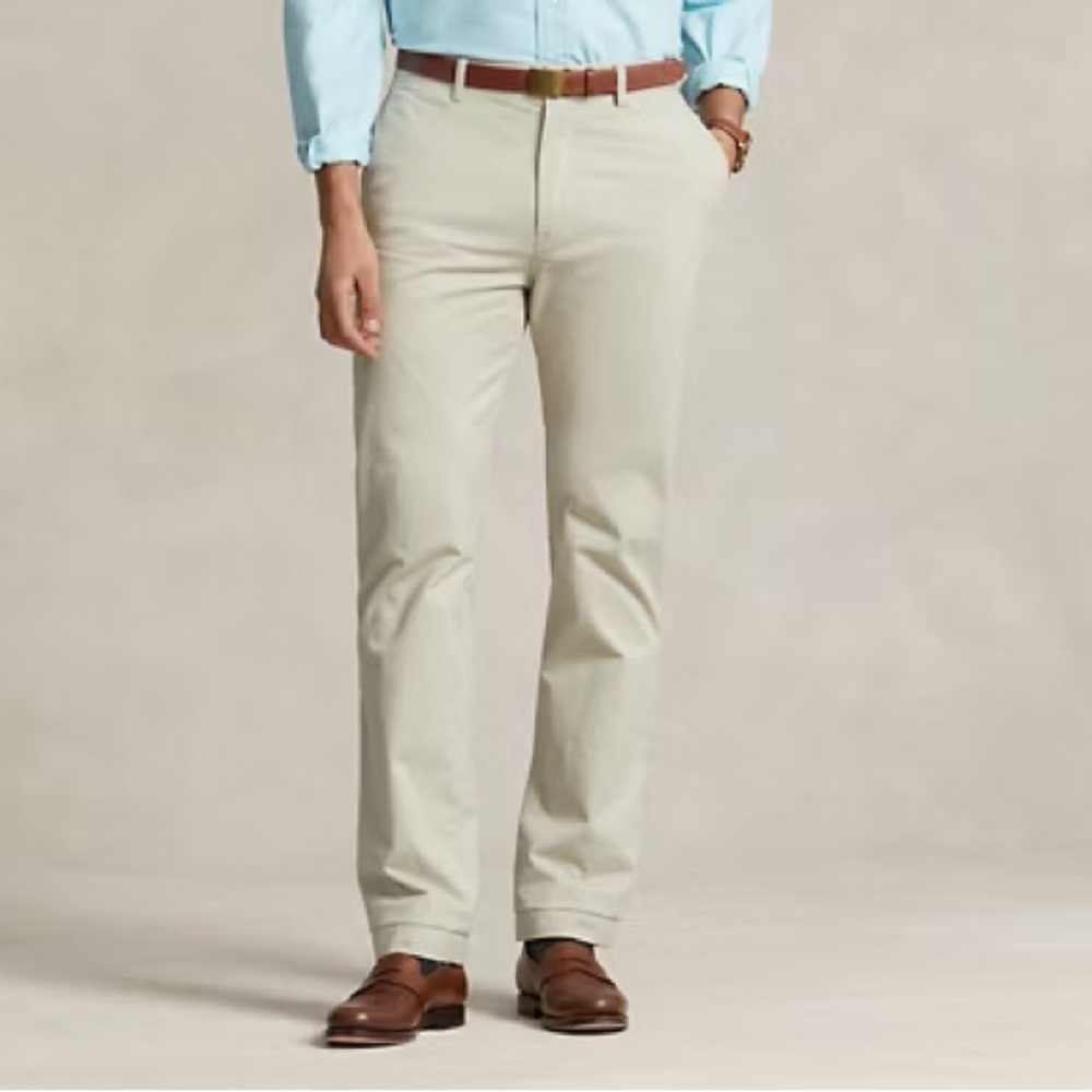 Ralph Lauren Men's Cream Chinos